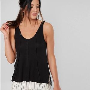 White Crow Black Tank Size L